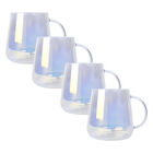 Set 4 Tazas Cristal Tornasol Ideen 350 Ml
