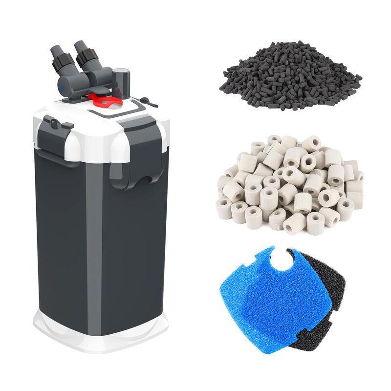 Filtro de Canister Fishkeeper 390 GPH, 3 Etapas image number null