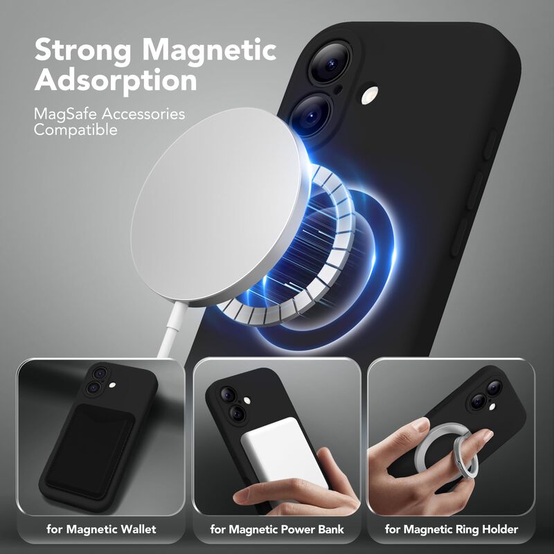 Funda Magn&eacute;tica Suydanbox para iPhone 16, Negra image number null