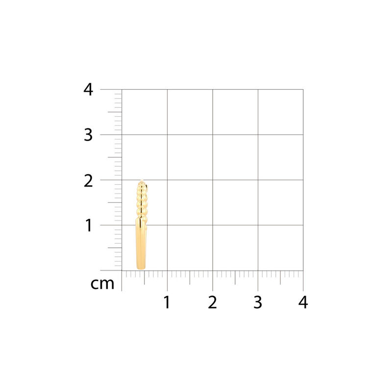 Arracadas De Oro Amarillo 10K (15Mm Aprox) image number null