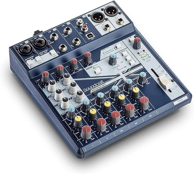 Mixer Soundcraft Notepad-8fx Interfaz De Audio ... image number null