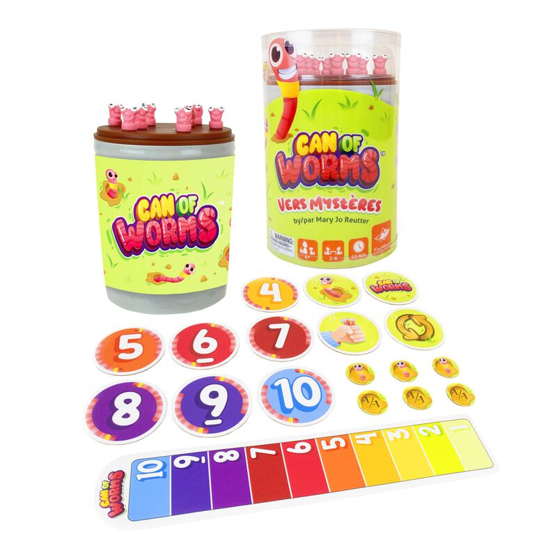 Juego De Matem&aacute;ticas Foxmind Can Of Worms Quick... image number null