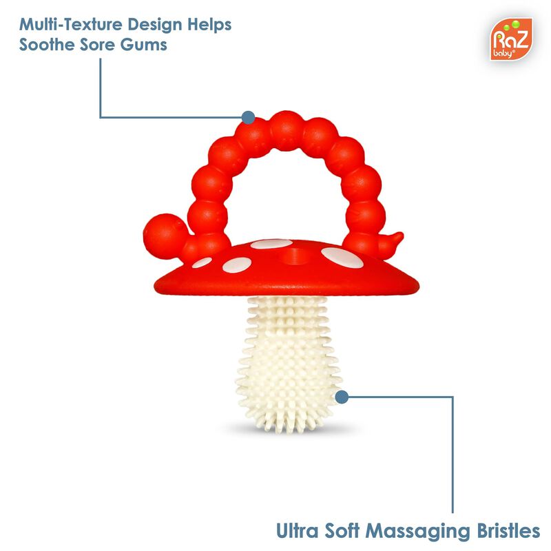 Teether Razbaby Chompy Para Beb&eacute;s Y Beb&eacute;s De M&aacute;... image number null
