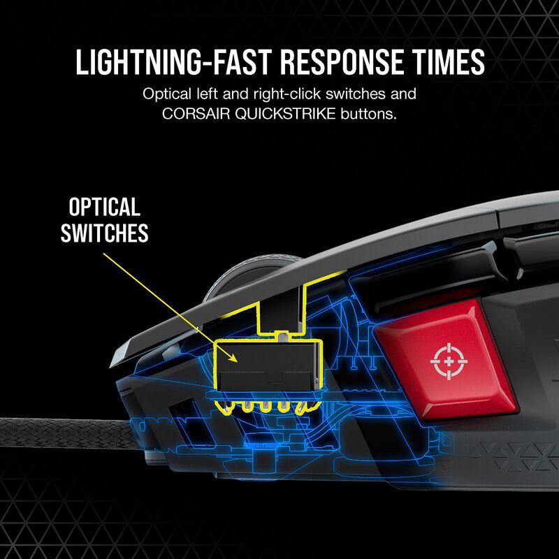 Rat&oacute;n Para Juegos Corsair M65 Rgb Ultra Tunable... image number null