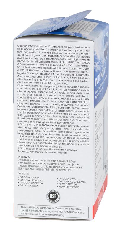 Filtro De Agua Gaggia Intenza Para M&aacute;quinas De ... image number null