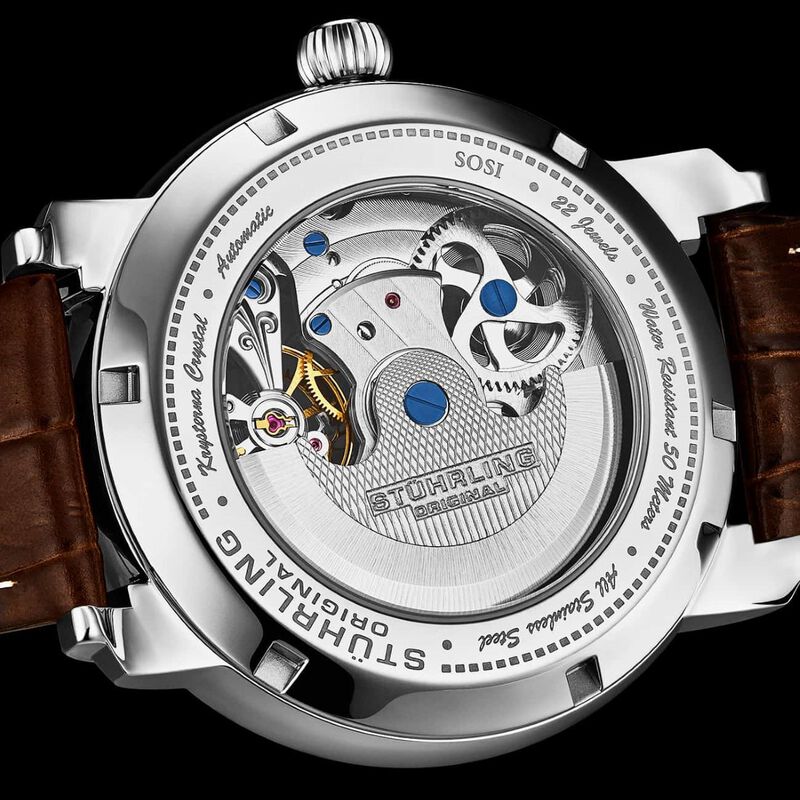 Reloj Stuhrling para hombre 1017.02 autom&aacute;tico ... image number null