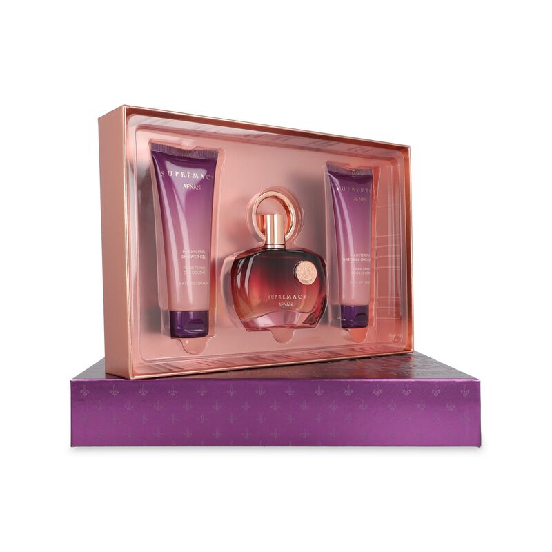 Set Afnan Supremacy Purple 3Pzs 100Ml Edp Spray... image number null