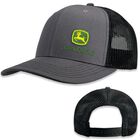 Gorra John Deere Gray Moline 112 Fit Con Logo Lateral De Malla Negra