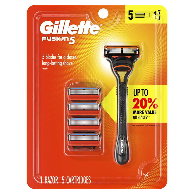 Razor Gillette Fusion5 Para Hombre Con Mango Y ... image number null