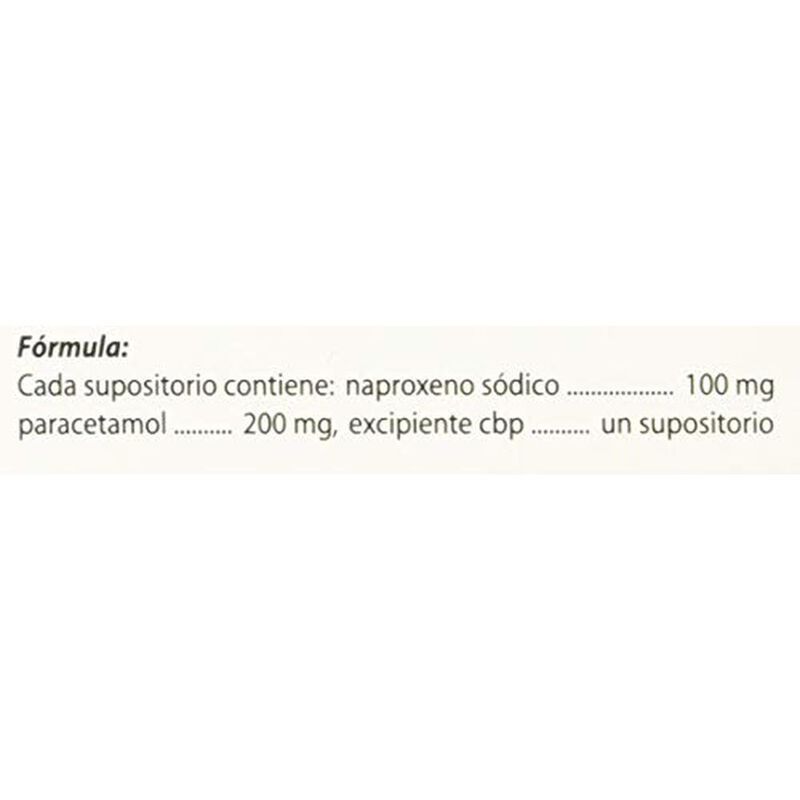 Dafloxen F 5 Supositorios Caja image number null