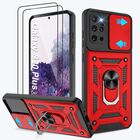 Funda Atump para Samsung Galaxy S20 Plus Roja con Soporte