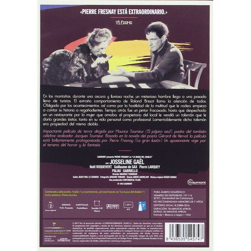 La Mano Del Diablo (v.o.s.) [dvd] image number null