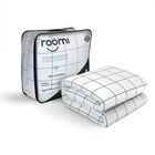 Edred&oacute;n King Size Cuadros Roomi 100% Algod&oacute;n + Funda Decorativa