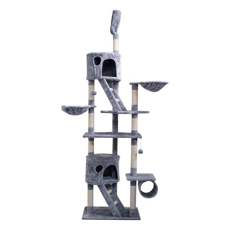 Fancy Pets Mueble/rascador Para Gato Con Tunel image number null