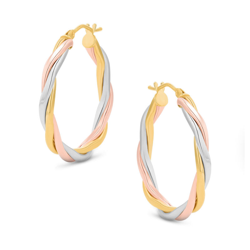 Arracadas De Oro Florentino 14k Rl53-ara image number null