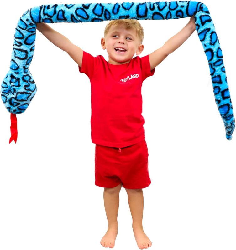 Plush Snake Toyland&reg; Giant De Dos Tonos, 170 Cm... image number null