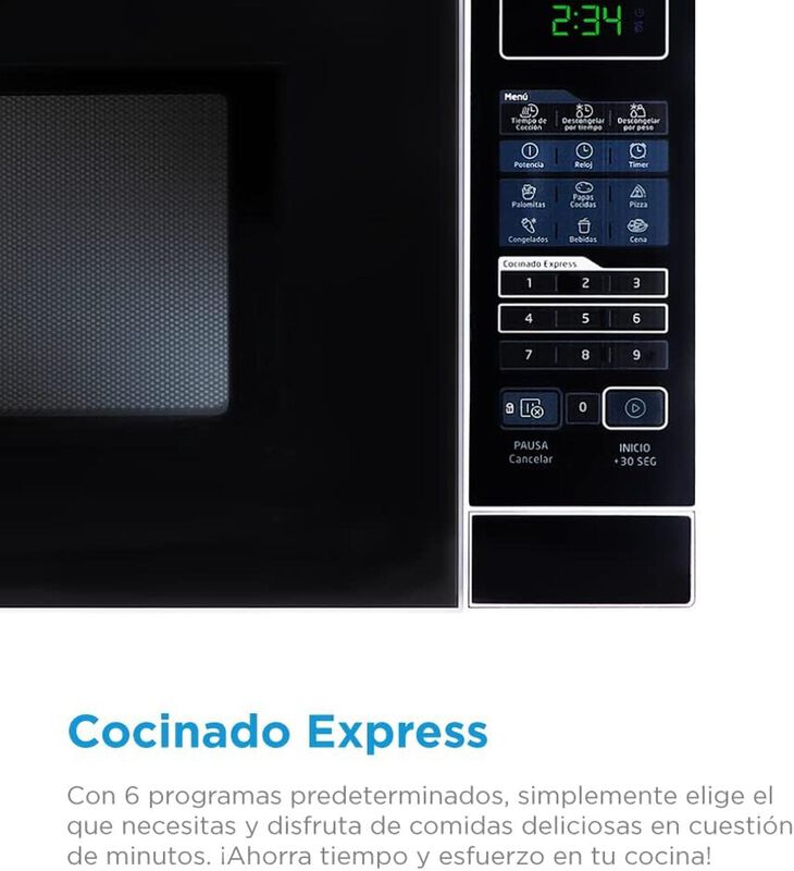 Horno De Microondas Midea Gourmet Mmdr07s2bw 0.... image number null