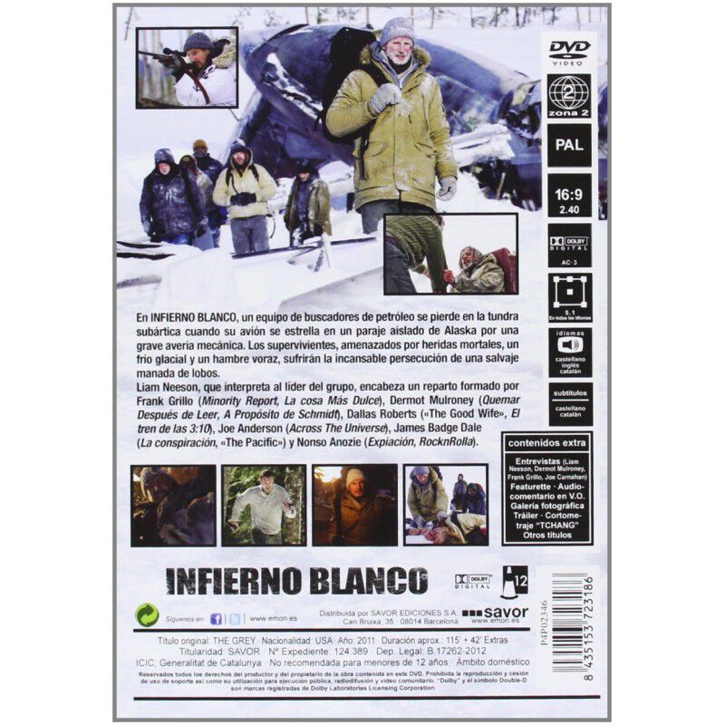 Infierno Blanco [dvd] image number null