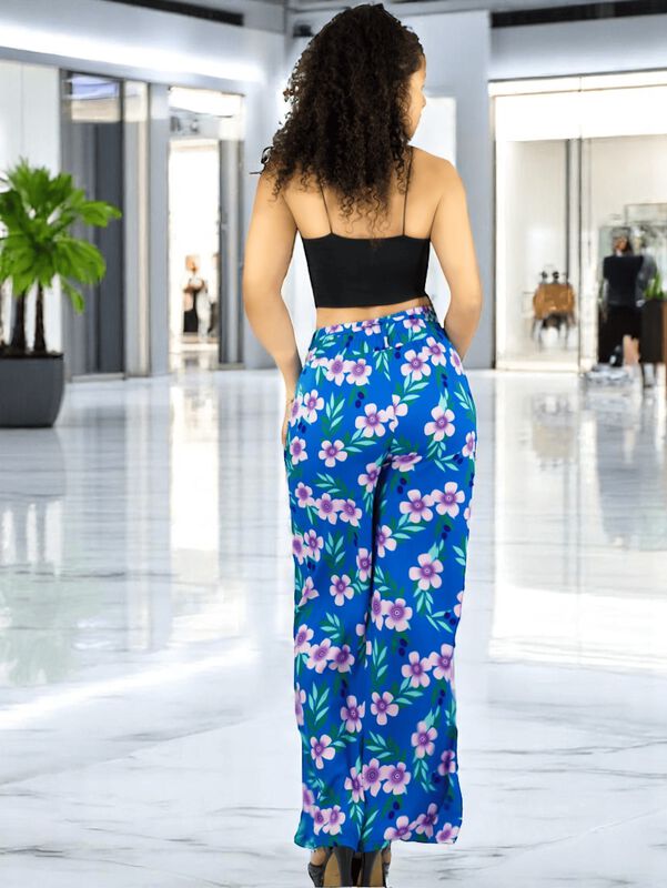 PANTALONES RELAJADOS PARA MUJER PANTA-1006 DISE... image number null