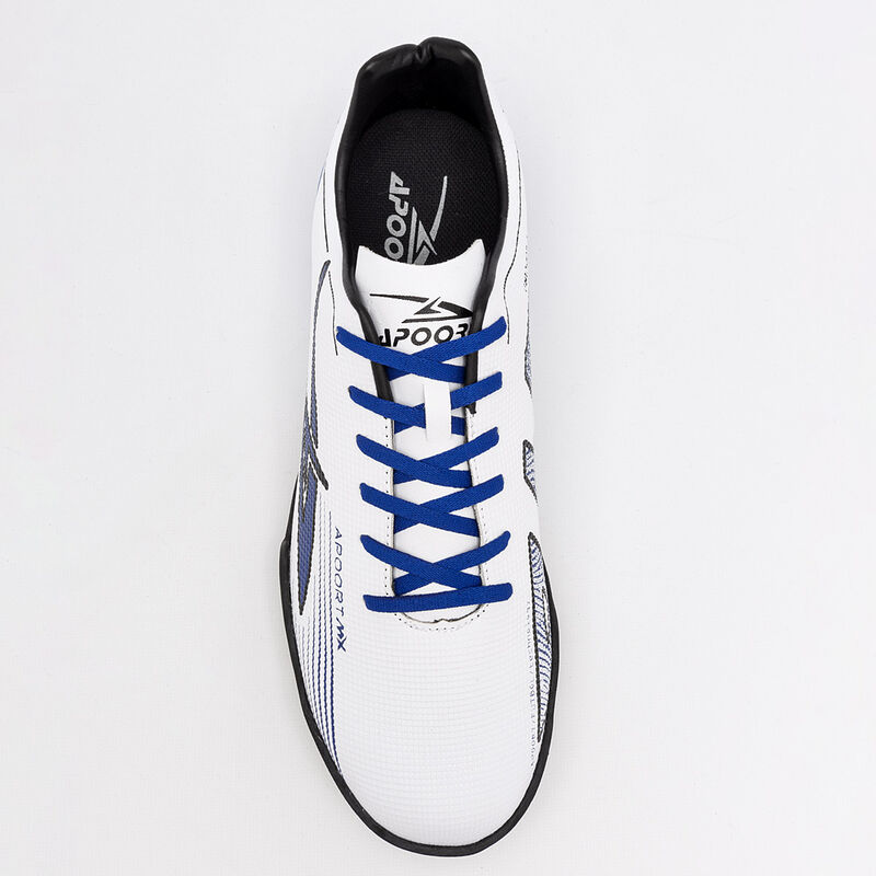 Apoort Tenis deportivo para hombre blanco azul image number null