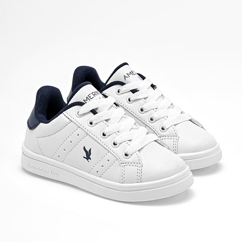 American Fire tenis para preescolar ni&ntilde;o  blanc... image number null