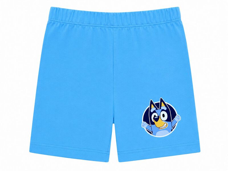 Conjunto De Short Bluey Para Beb&eacute; Ni&ntilde;o image number null