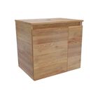 Lavamanos Elevado Guali ,Mueble flotante para ba&ntilde;o con Almacenamiento, Miel