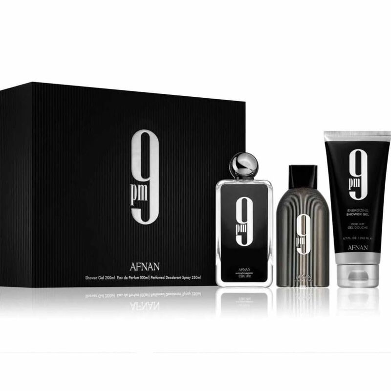 Set De Regalo Afnan 9 Pm Eau De Perfume 100 Ml ... image number null