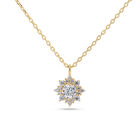 Dije Oro Amarillo 14k Con Zirconias | Bizzarro