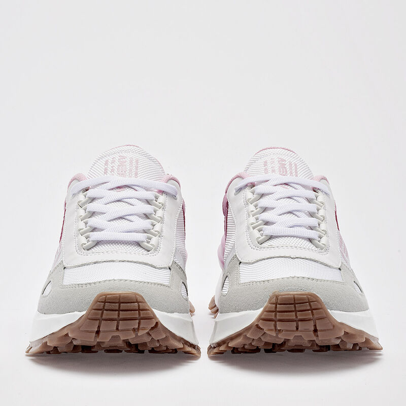 American Fire tenis para mujer blanco gris rosa... image number null
