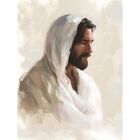 Cuadro Decorativo Religioso Impreso 20x30cm Jes&uacute;s al &Oacute;leo