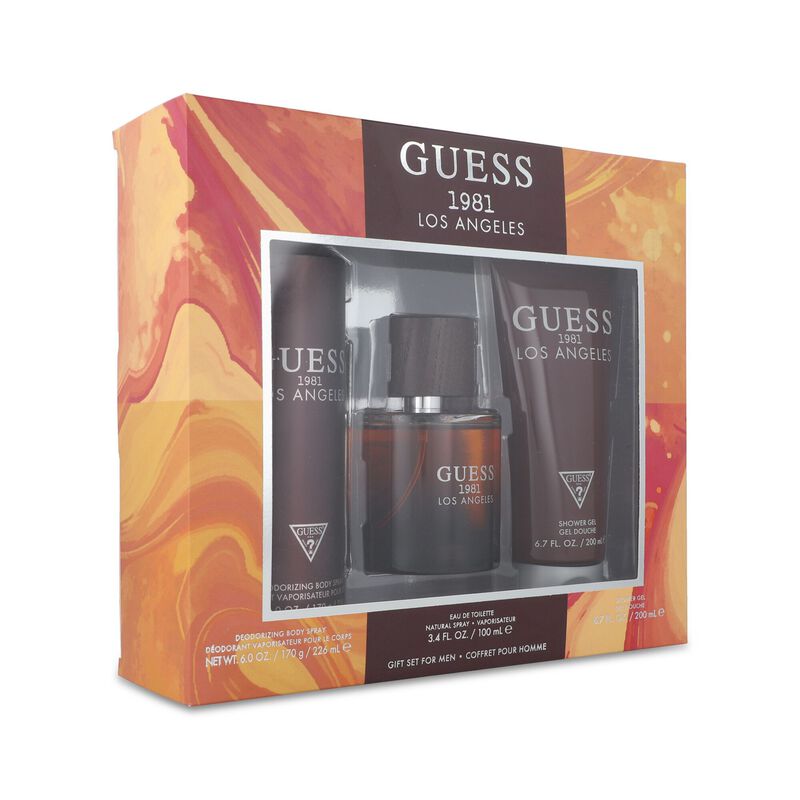 Set Guess 1981 Los Angeles For Men 3Pzs image number null