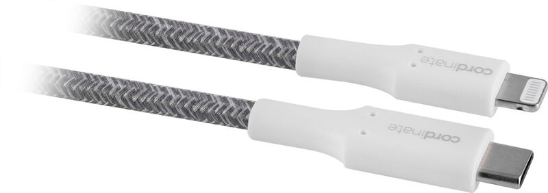 Cable USB-C to Lightning 6ft Gris image number null