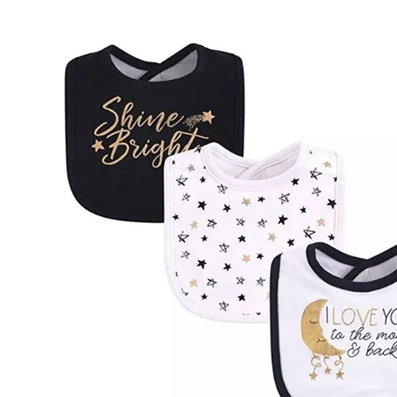 Babero De Tela Para Bebé Yoga Sprout Metallic M... image number null