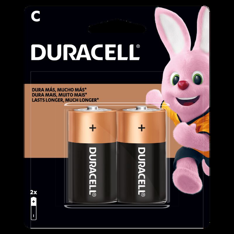Pila Duracell Alcalina Tipo C Con 12 Unidades 1... image number null