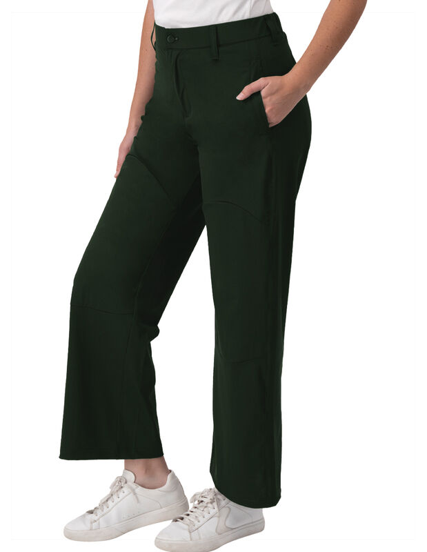 Pantal&oacute;n Mujer Premium Cintura Alta Verde milit... image number null