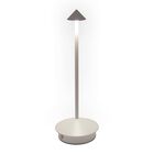 L&aacute;mpara De Mesa Led 2 W Port&aacute;til, Recargable, Luz Blanca Ajustable Y Atenuable T&aacute;ctil