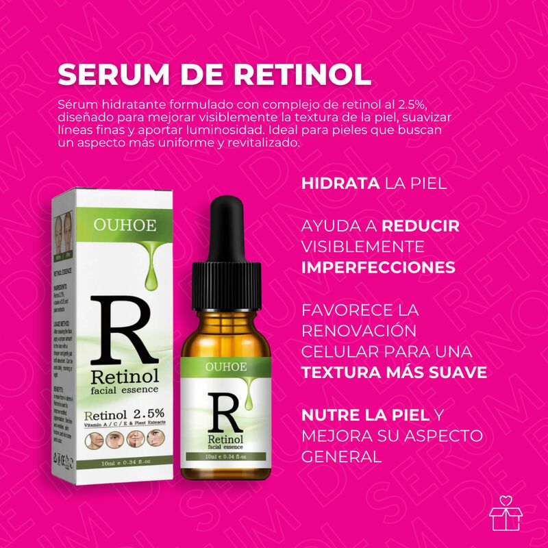 D&uacute;o de Suero Retinol + Vitamina C LANTHOME Reaf... image number null