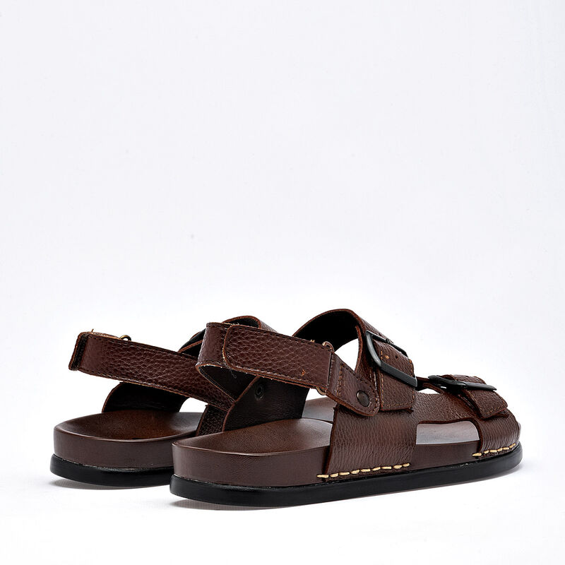 Lobo Solo sandalia para hombre caf&eacute; cod 141290-... image number null