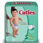 Pa&ntilde;ales Cuties Premium Jumbo, Tama&ntilde;o 5, 108 Unidades, Para Beb&eacute;s