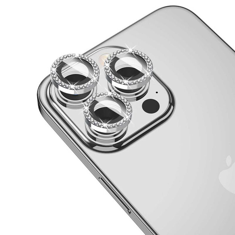 Mica Vidrio MYBAT GlamCam para iPhone 15 PRO y ... image number null