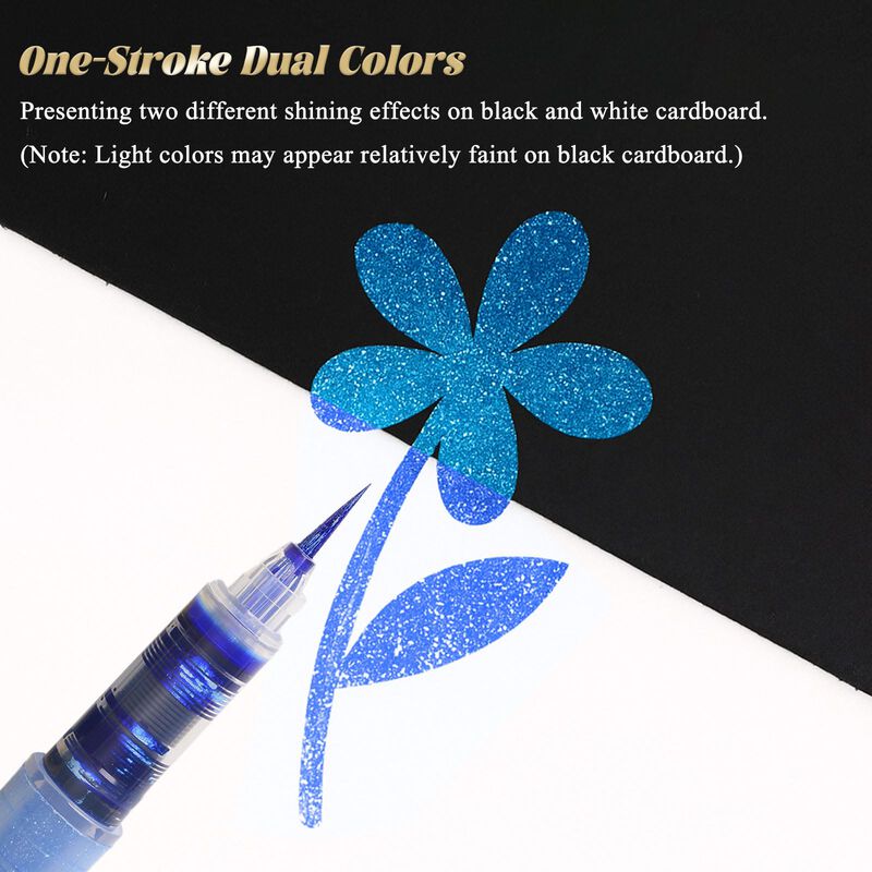 Plumas De Pintura Jinmagdst 12 Colores 0,05 mm ... image number null