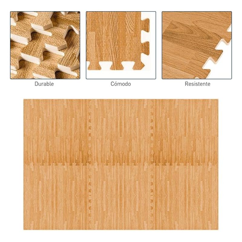 Tapete EVA 4 piezas Bluelander image number null