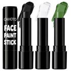 Set De 3 Barras De Pintura Facial Cahoto (negro, Blanco Y Verde)