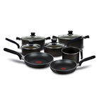 Batería Vital T-fal 11 Pzs Negro