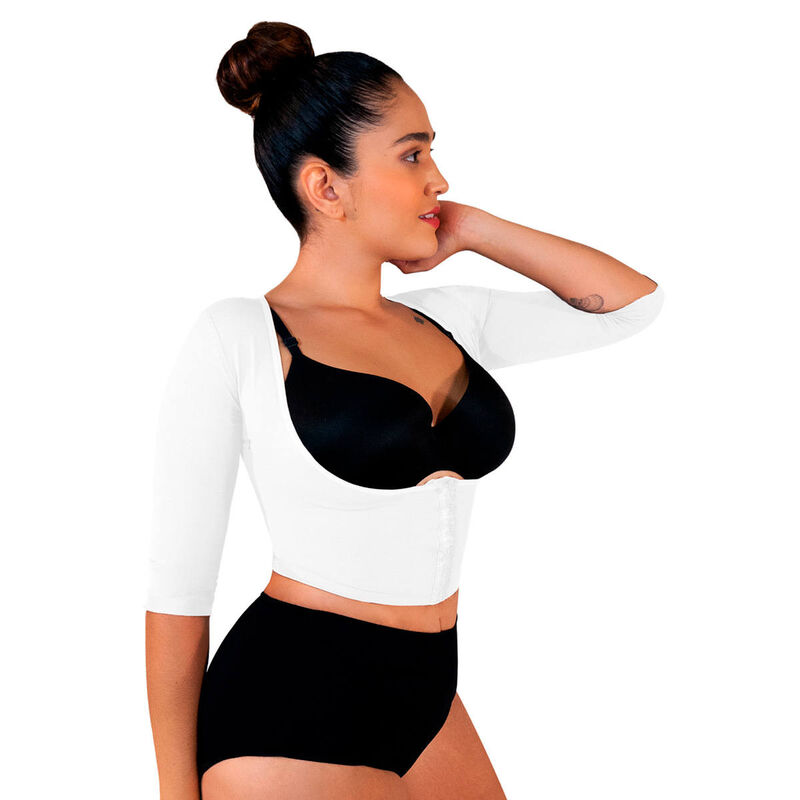 Faja slim top senos libre Blanco G image number null