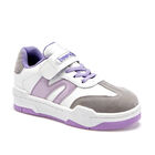 Been Class Tenis urbano para ni&ntilde;a blanco gris lila
