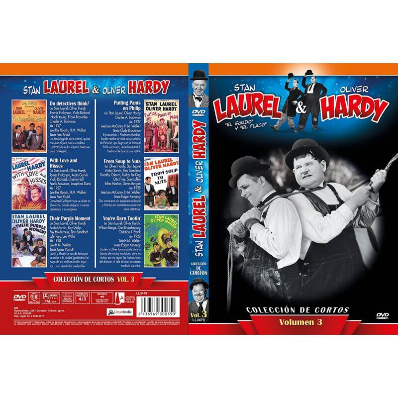 Laurel & Hardy - Colecci&oacute;n De Cortos Vol. 3 [dv... image number null