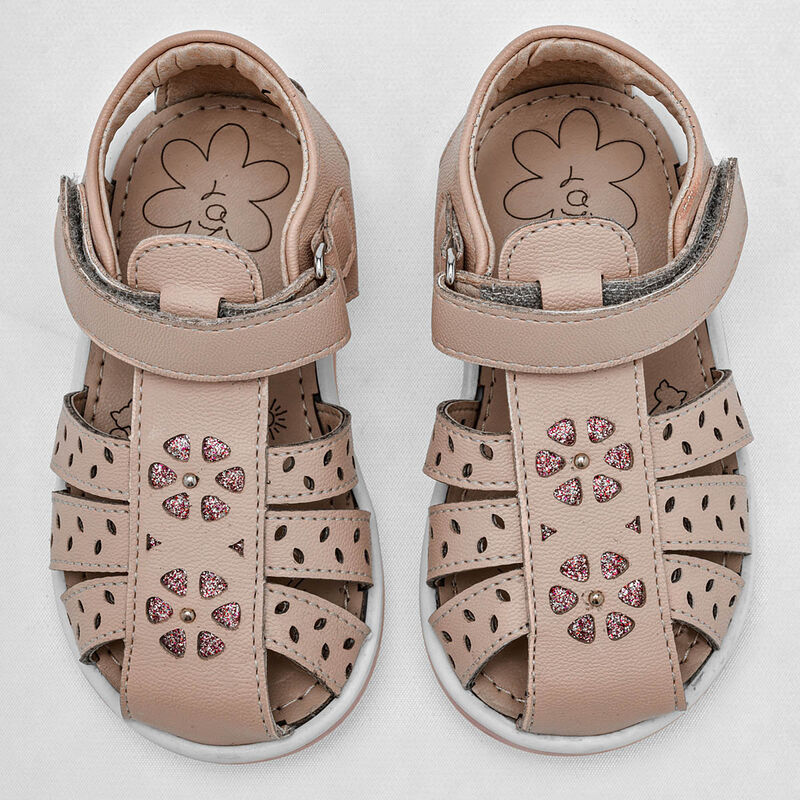 Yondeer Sandalia para beb&eacute; ni&ntilde;a beige image number null