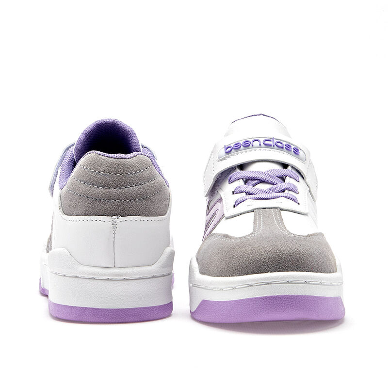 Been Class Tenis urbano para ni&ntilde;a blanco gris l... image number null